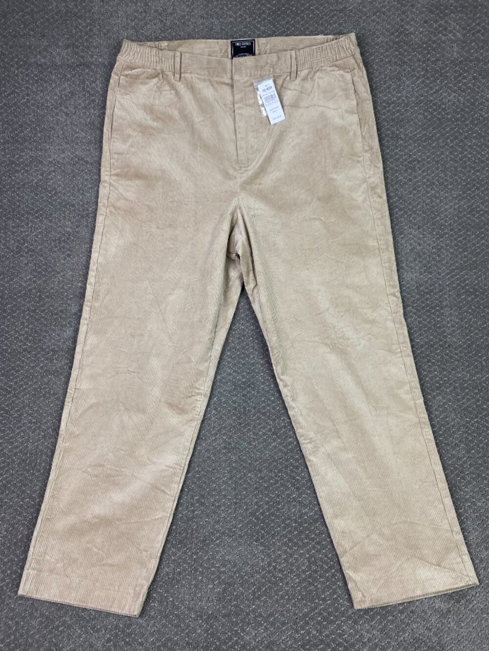 Todd Snyder Corduroy Pants Mens XL 39x30 Desert Beige Side Elastic Waist Trouser